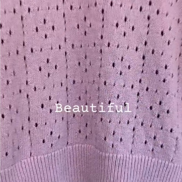 J. Crew Point Sur Allover Pointelle Crewneck
Sweater - Picture 3 of 4